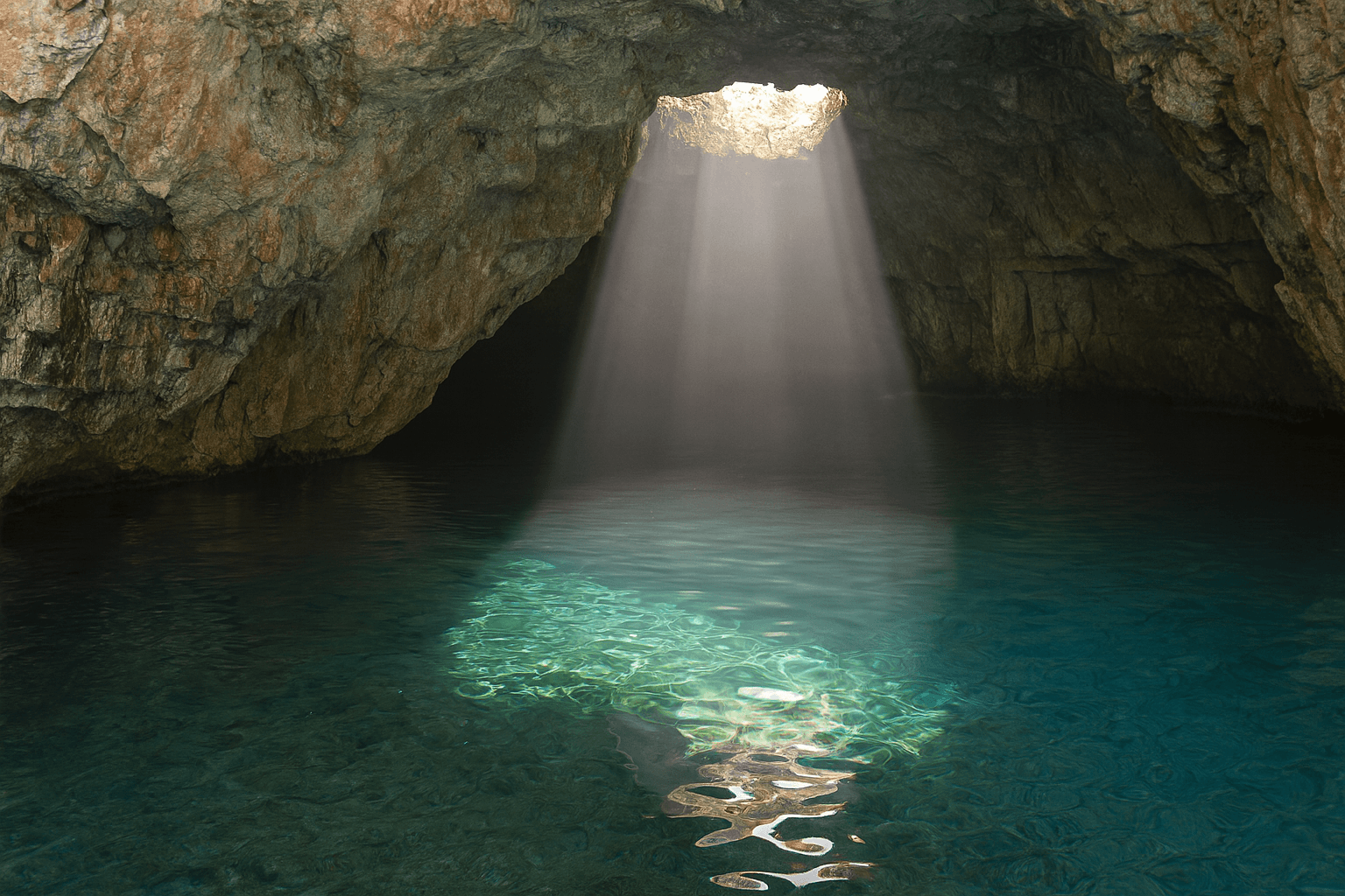 Scuba diving at Banjole (caves) in Rovinj