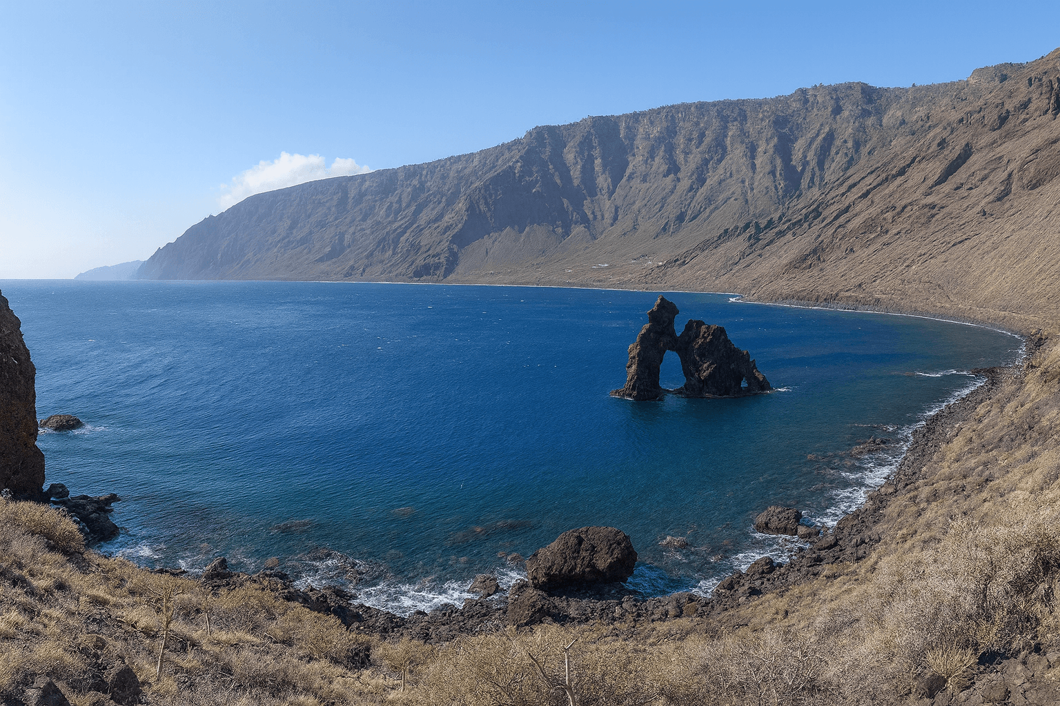 Scuba diving at El Bajón in Canary Islands