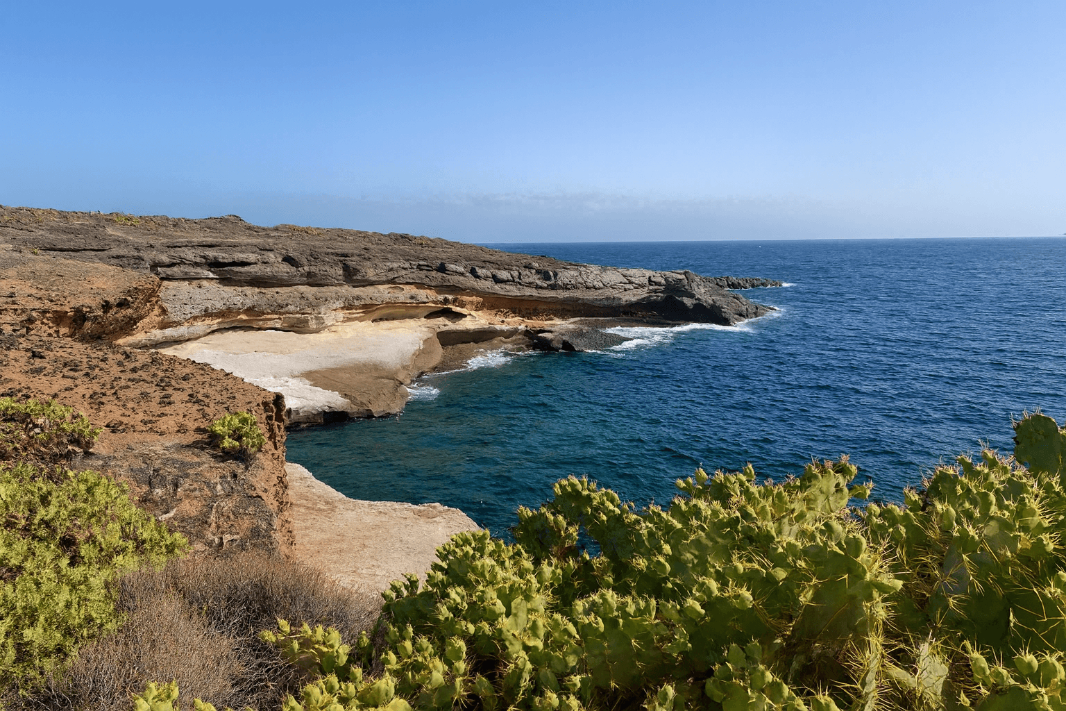 Scuba diving at El Puertito de Adeje in Canary Islands