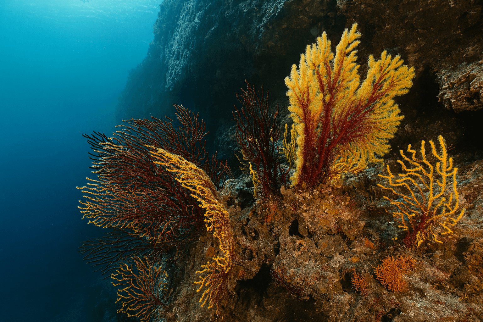 Scuba diving at Mala Panitula in Kornati Islands