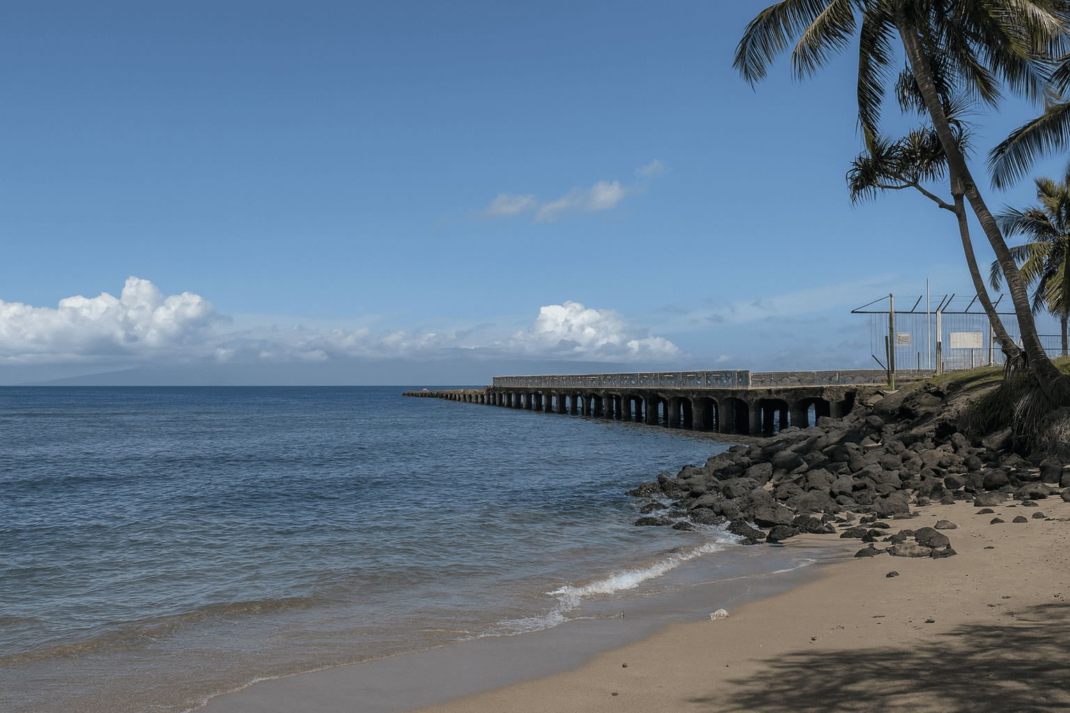 Scuba diving at Mala Wharf in Maui