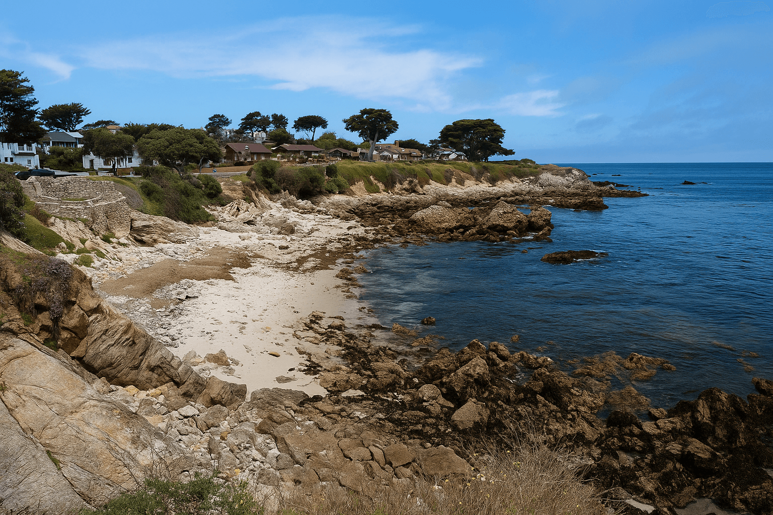 Scuba diving at Otter Cove in Monterey
