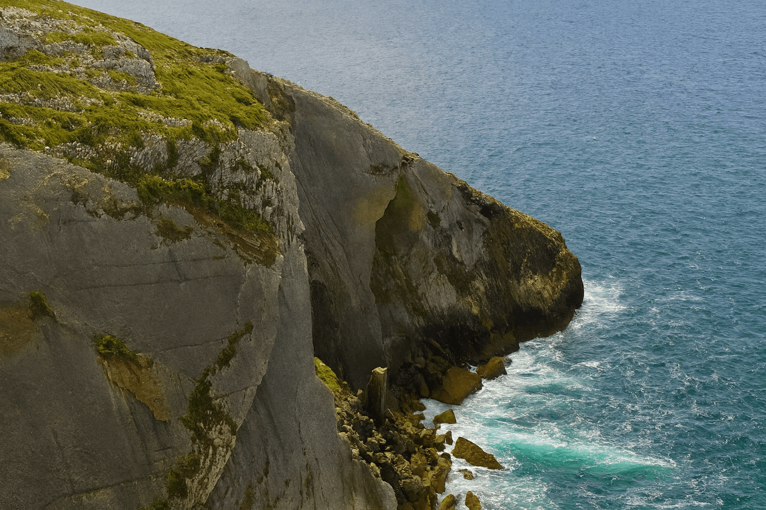 Scuba diving at Pedra do Leão (Lion's Rock) in Lisbon Coast